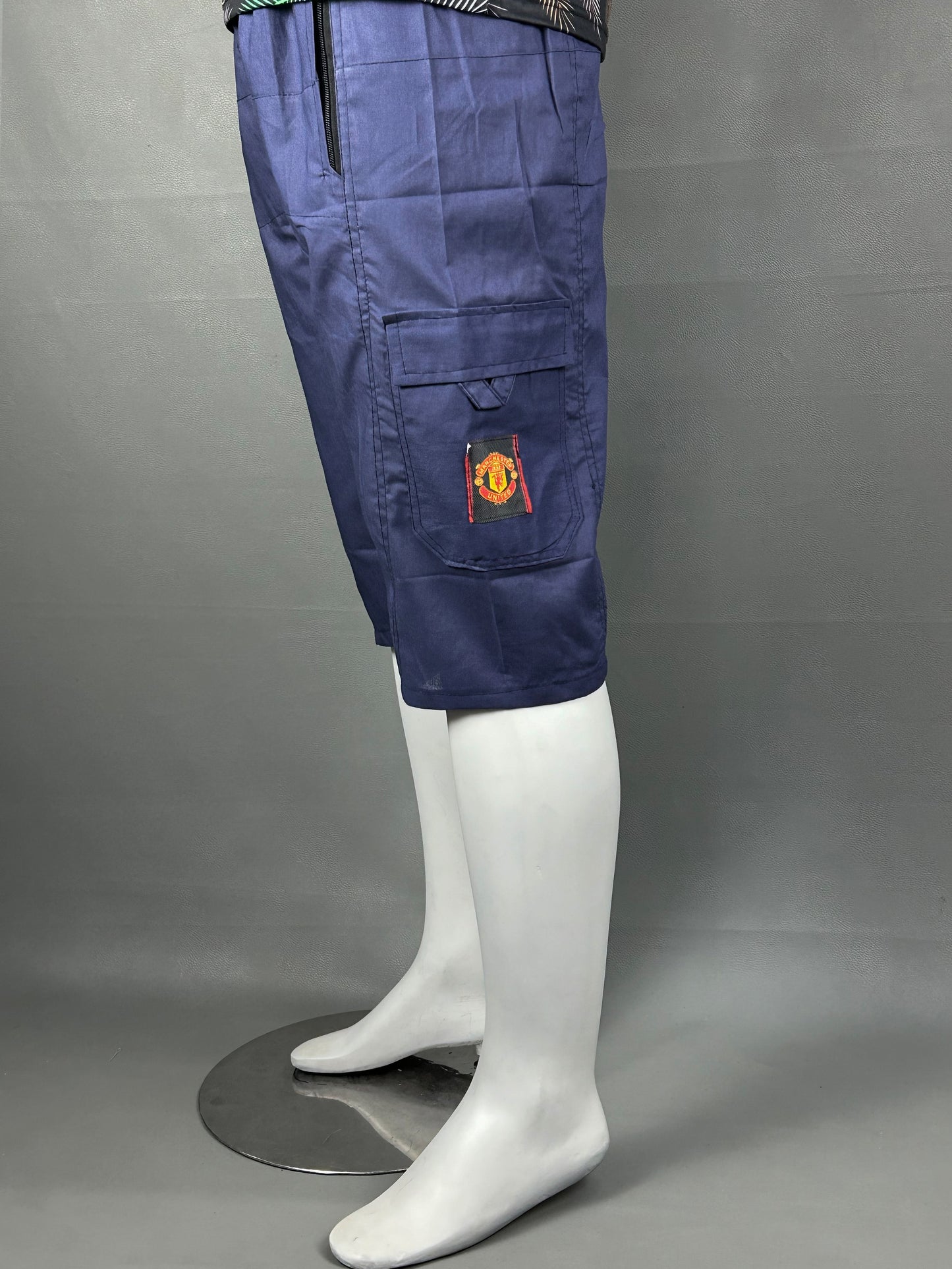 Dark Blue Cotton Short For Men HG MS68
