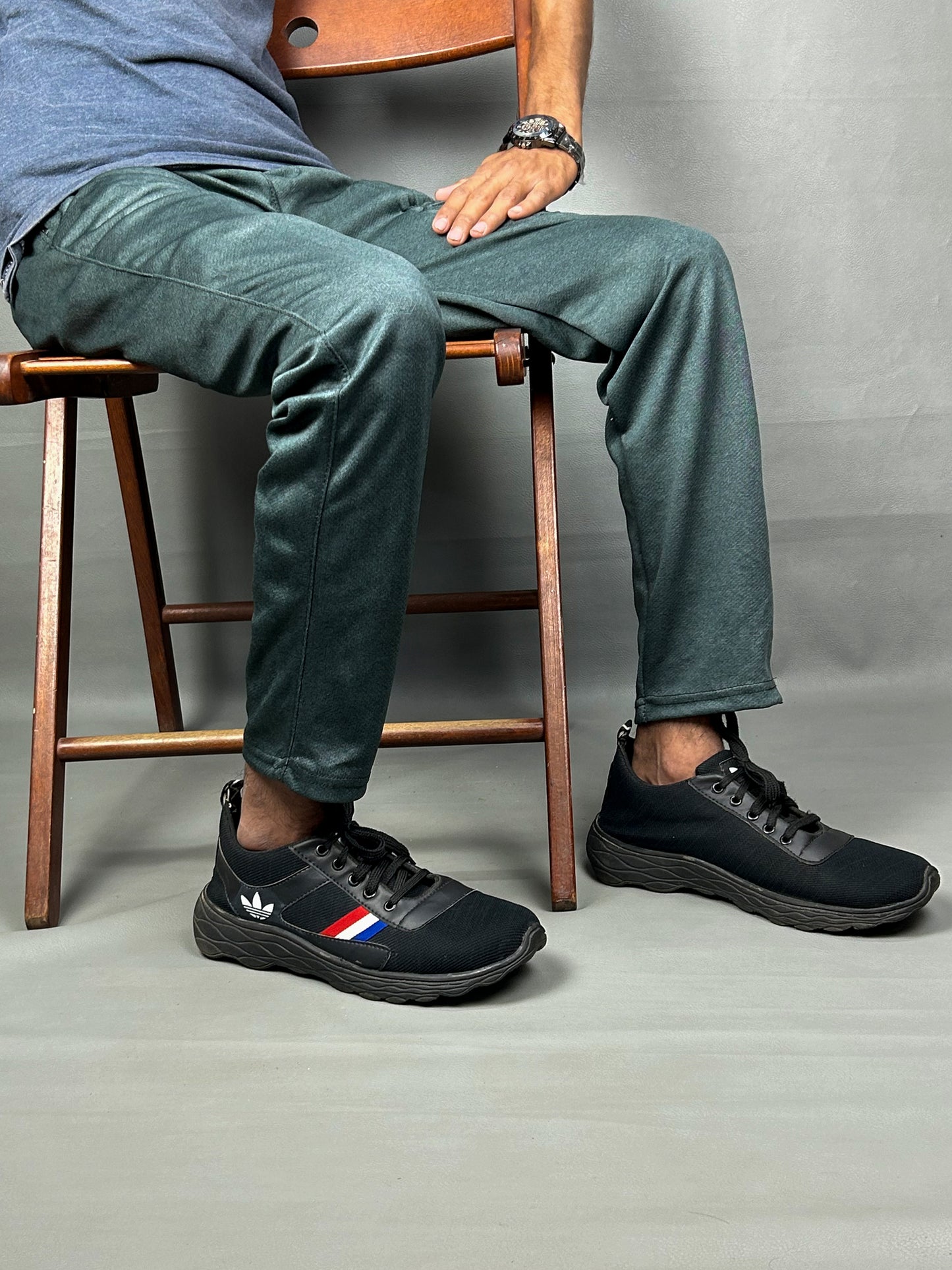 Dark Grey Trouser For Men HG MT153