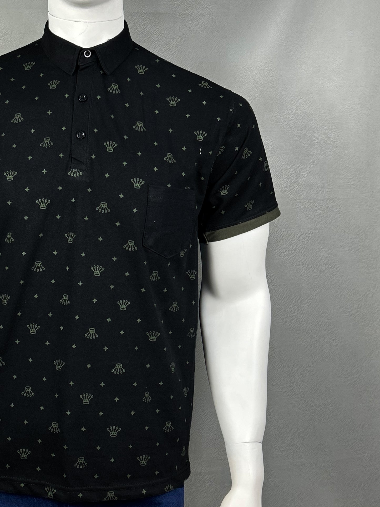 Black T-Shirt For Men MTS211