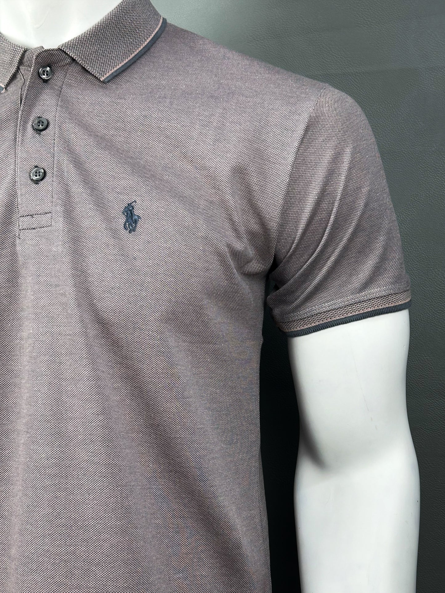 Brown Polo T-Shirt For Men MTS156