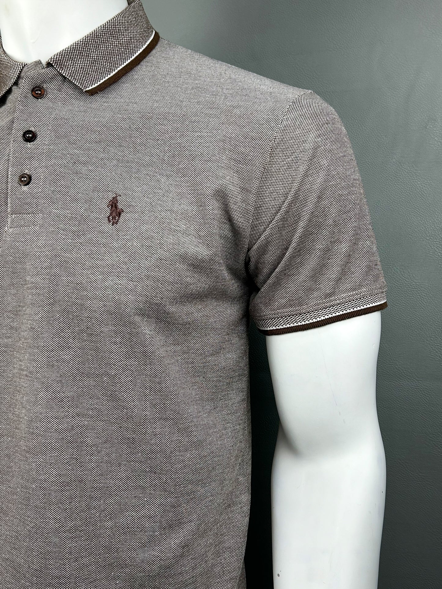 G Brown Polo T-Shirt For Men MTS158