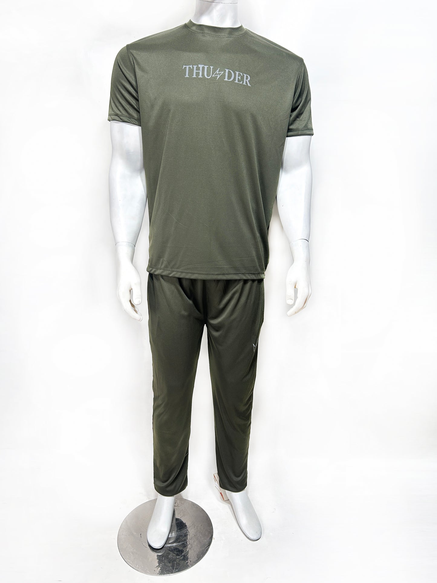Dark Green Thunder Dri-FIT Track Suit For Men HG MTRS46