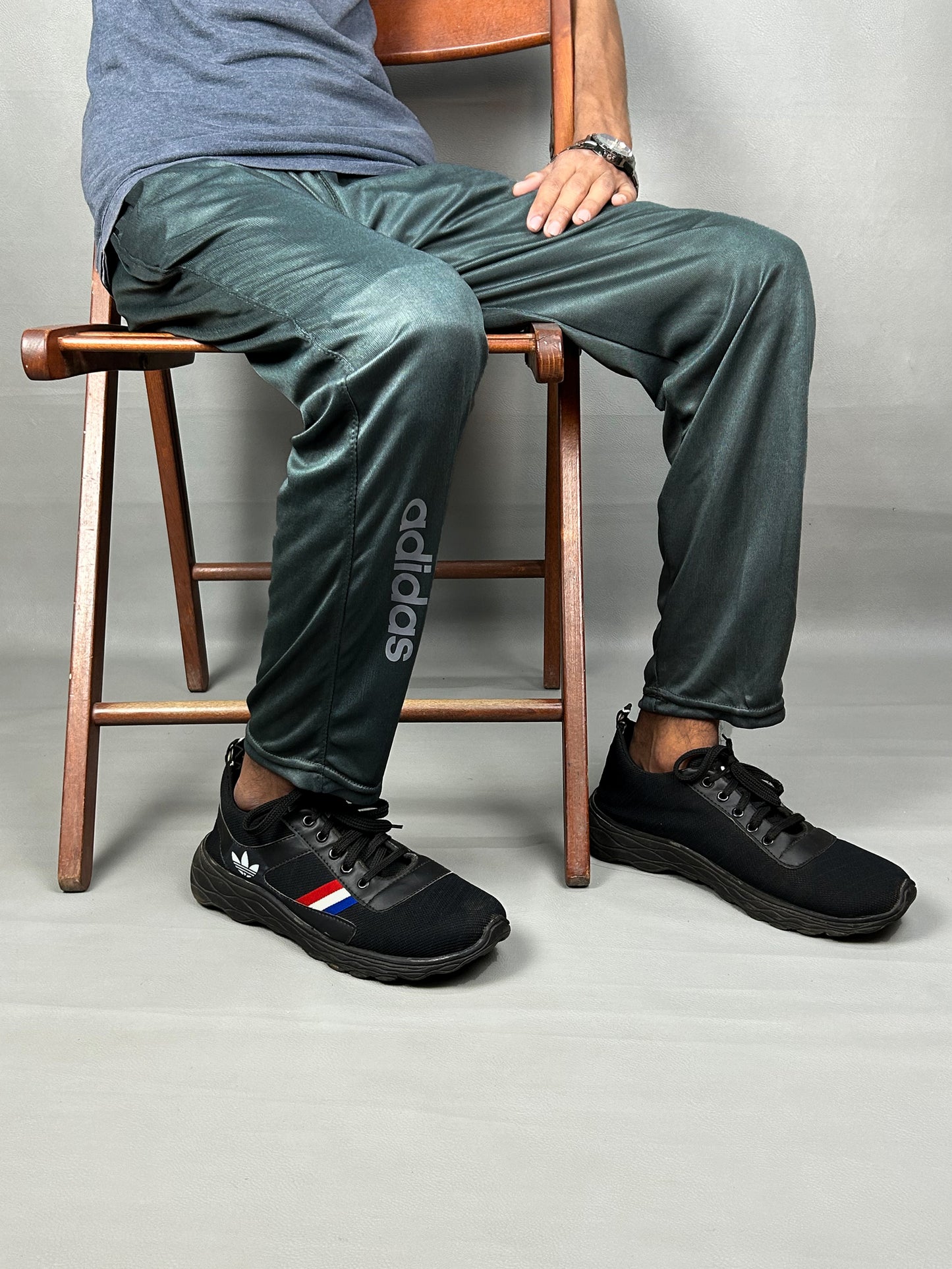 Dark Grey Dri-Fit Trouser For Men HG MT140