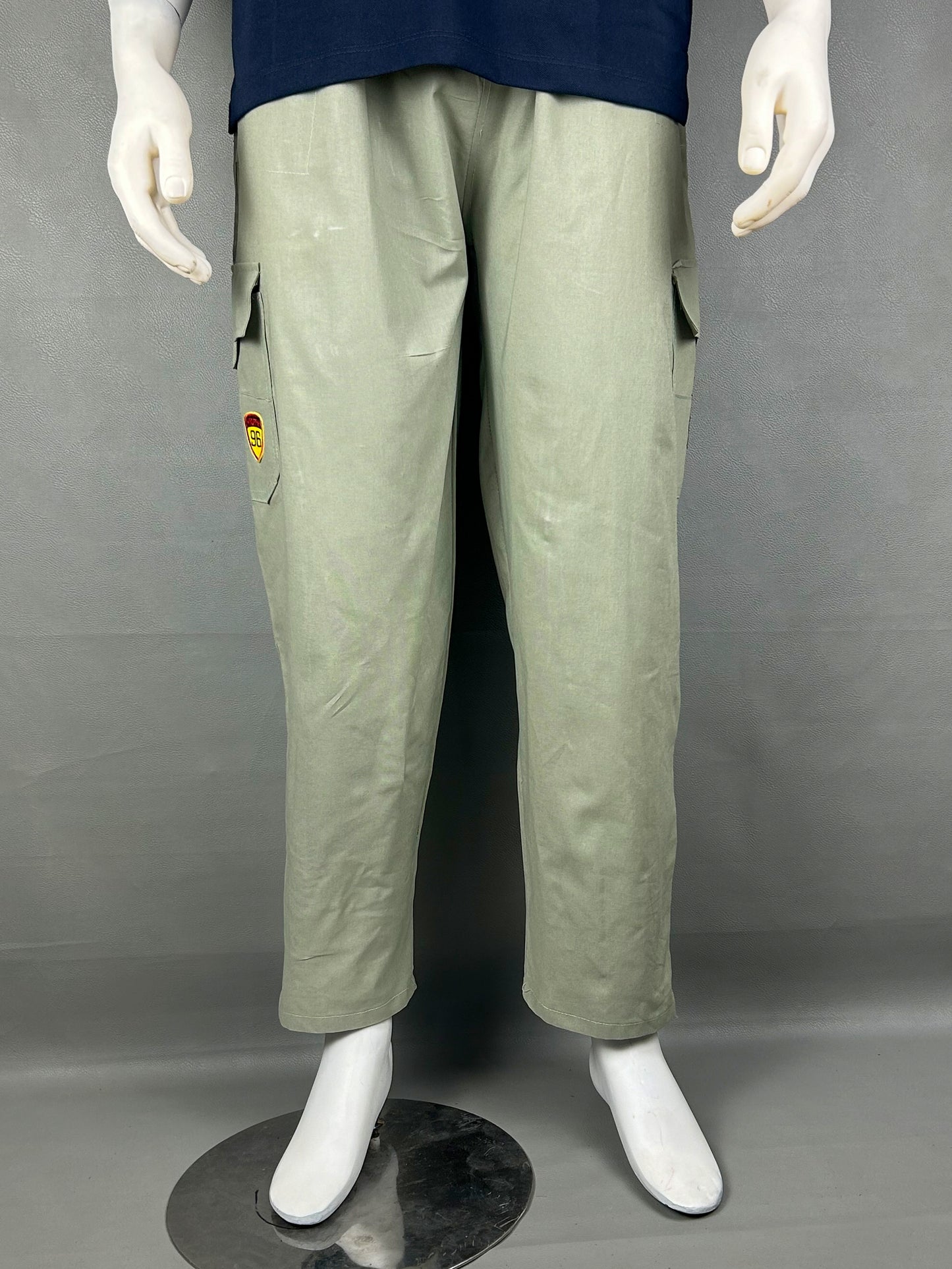 Light Green Cotton Trouser For Men HG MT59