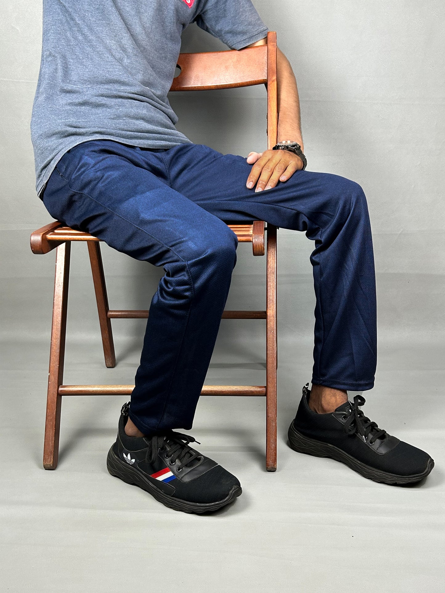 Navy Blue Trouser For Men HG MT147