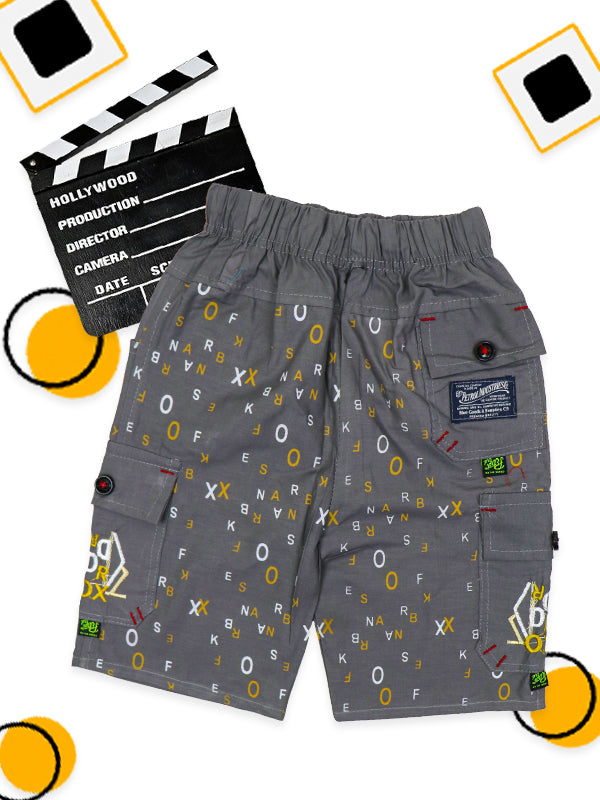 TB Boys Short 2 Yrs - 5 Yrs Granite Gray