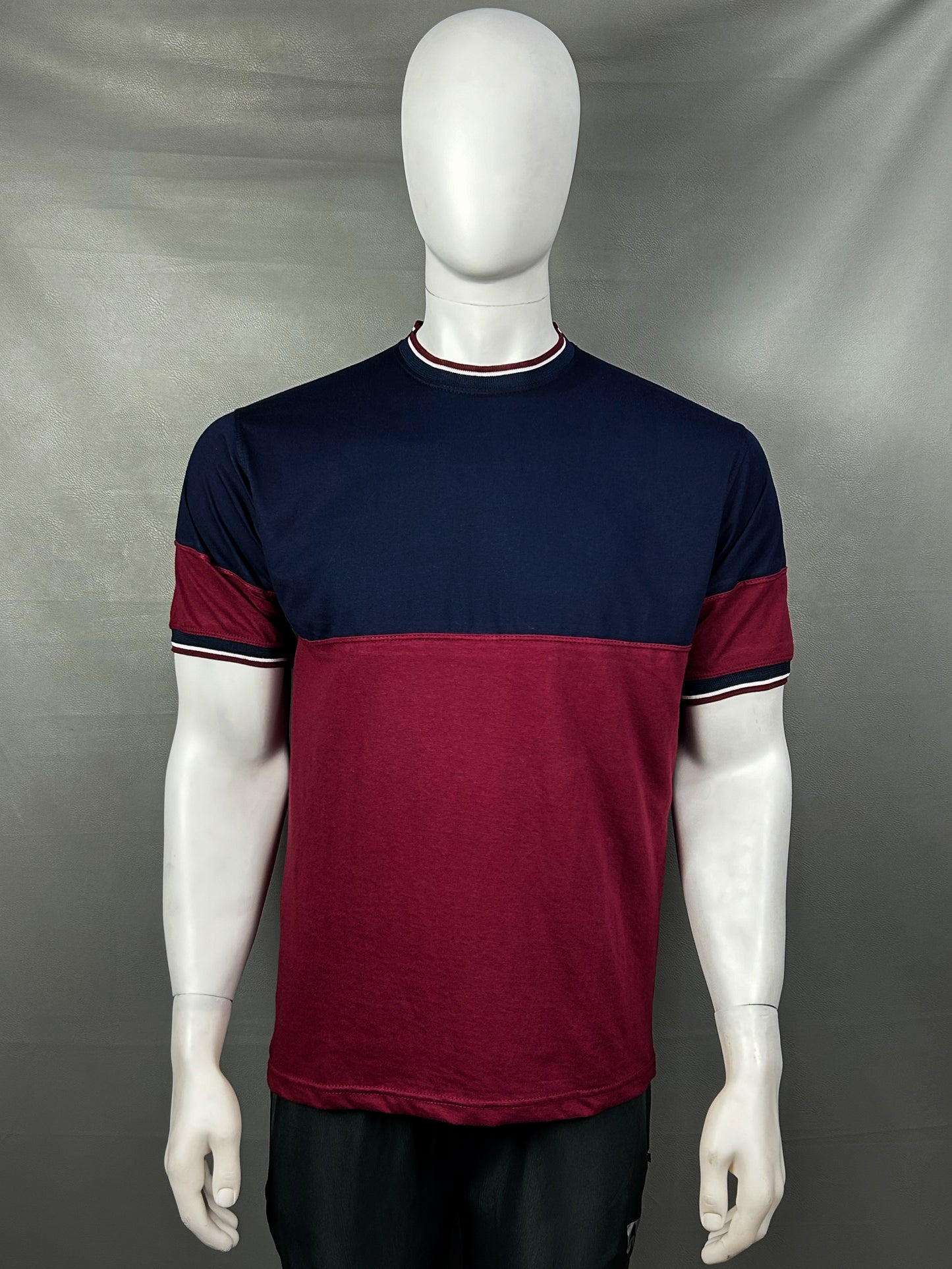 Maroon T-Shirt For Men MM MTS199