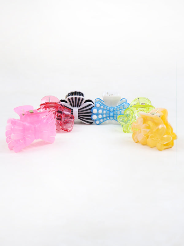 Pack of 6 Hair Clip Multicolor GHC06