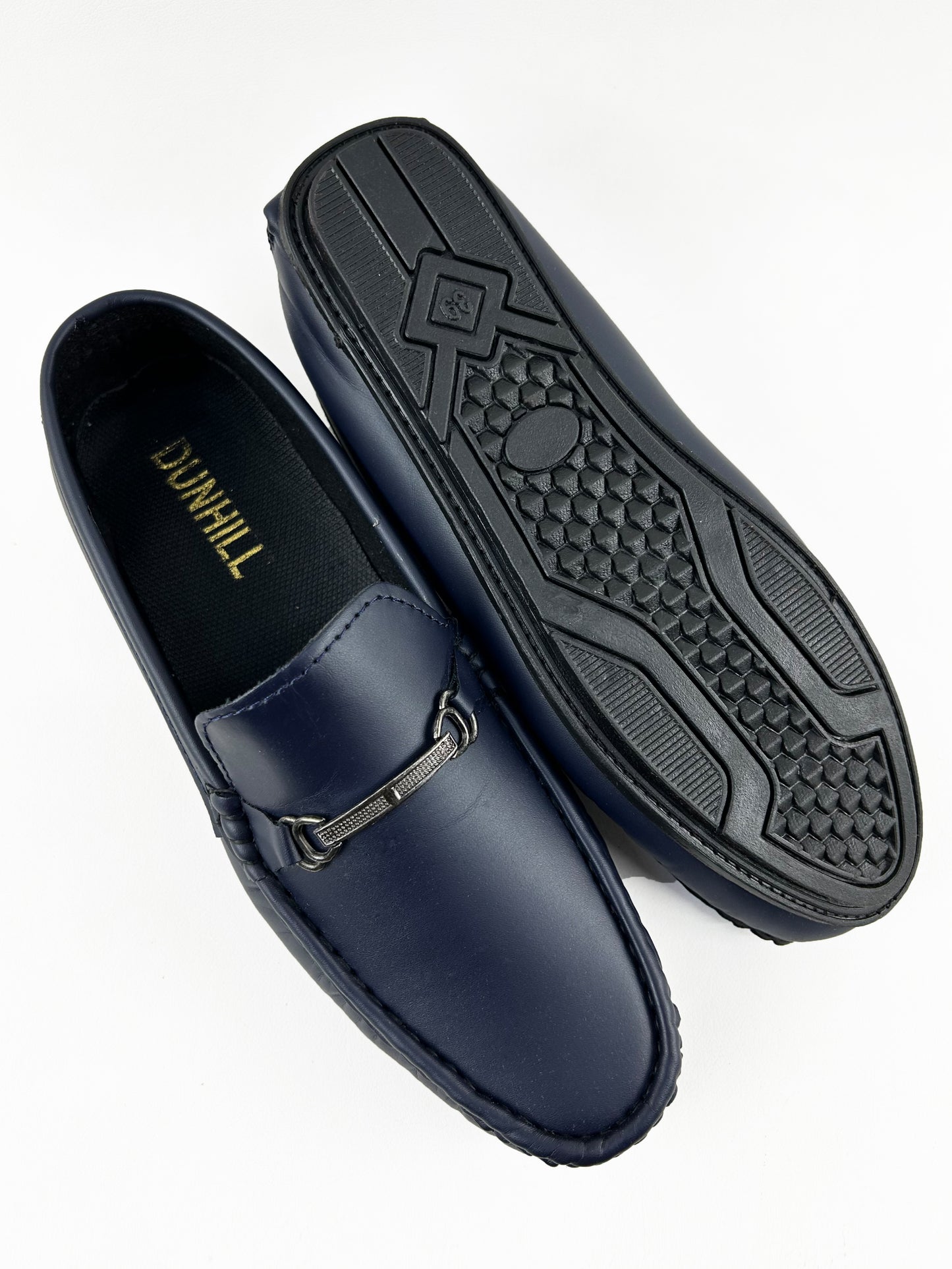 Navy Blue Loafers for Men BS ML53