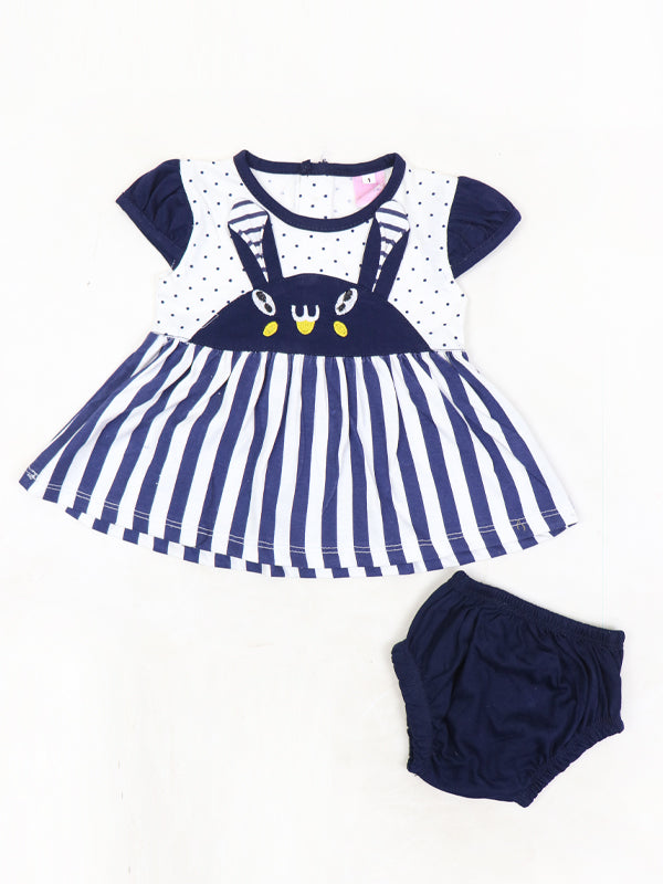 BG Newborn Baby Suit 0Mth - 12Mth R Dark Blue