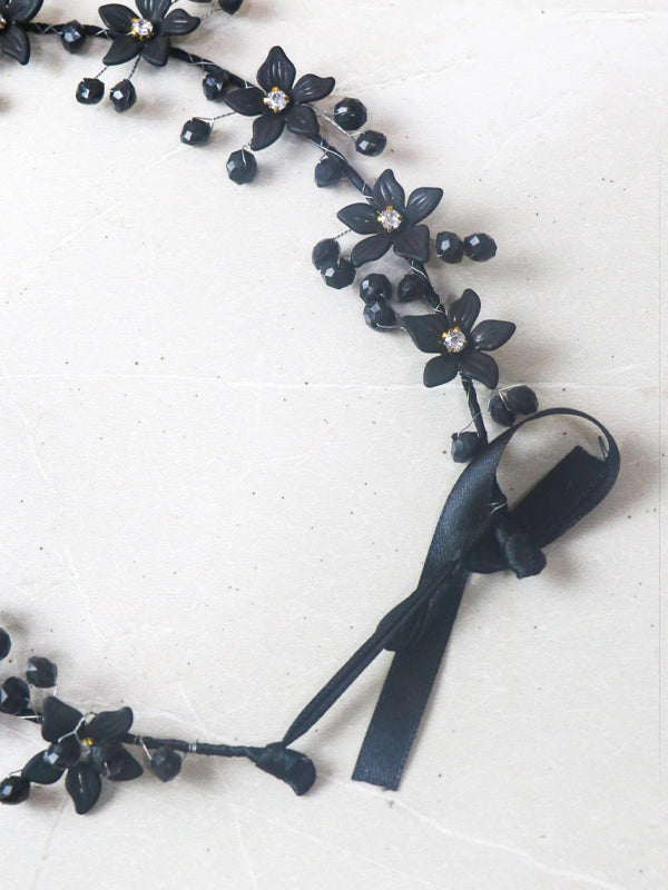 Black Hair Band For Girls GHB13