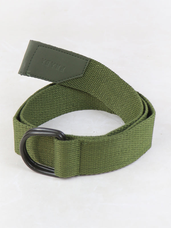 Men's Casual Belt Plain Green