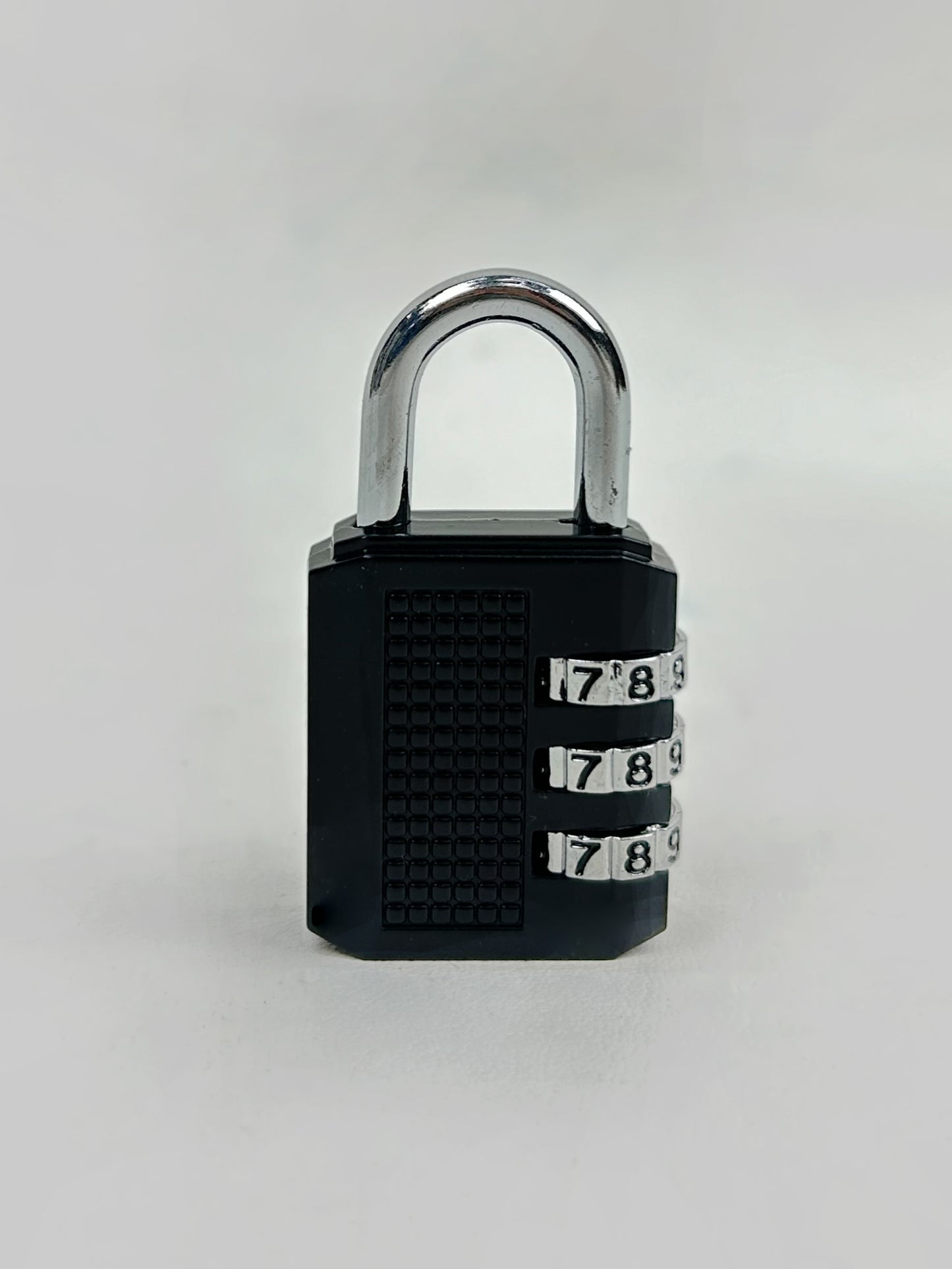 Black 4 Digit Combination Resettable Padlock - Large