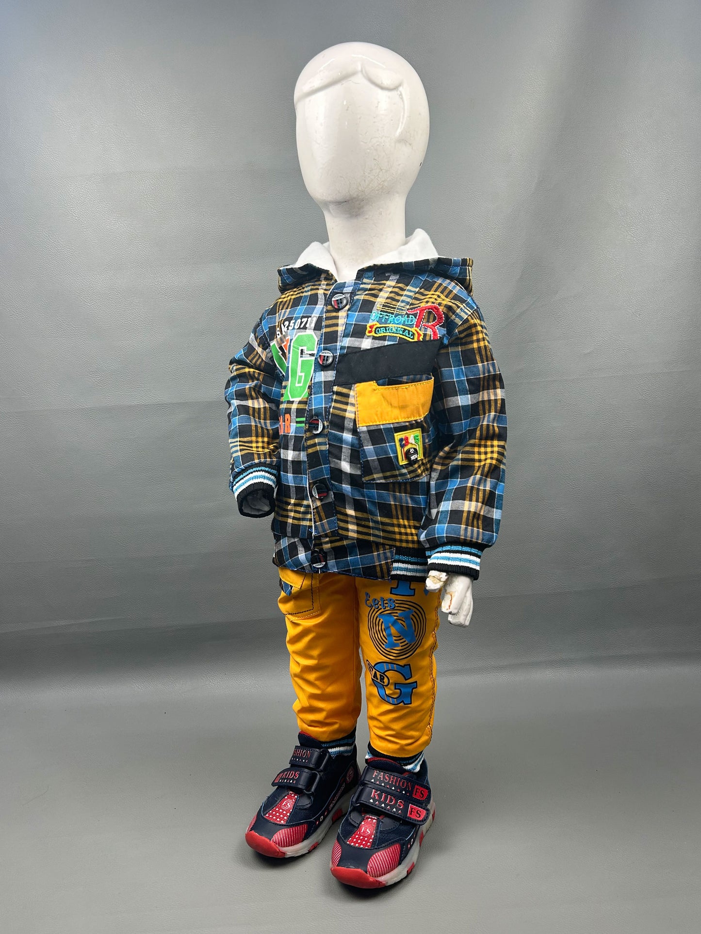 1Yr - 4Yrs Star Yellow Suit For Kids IC BS195