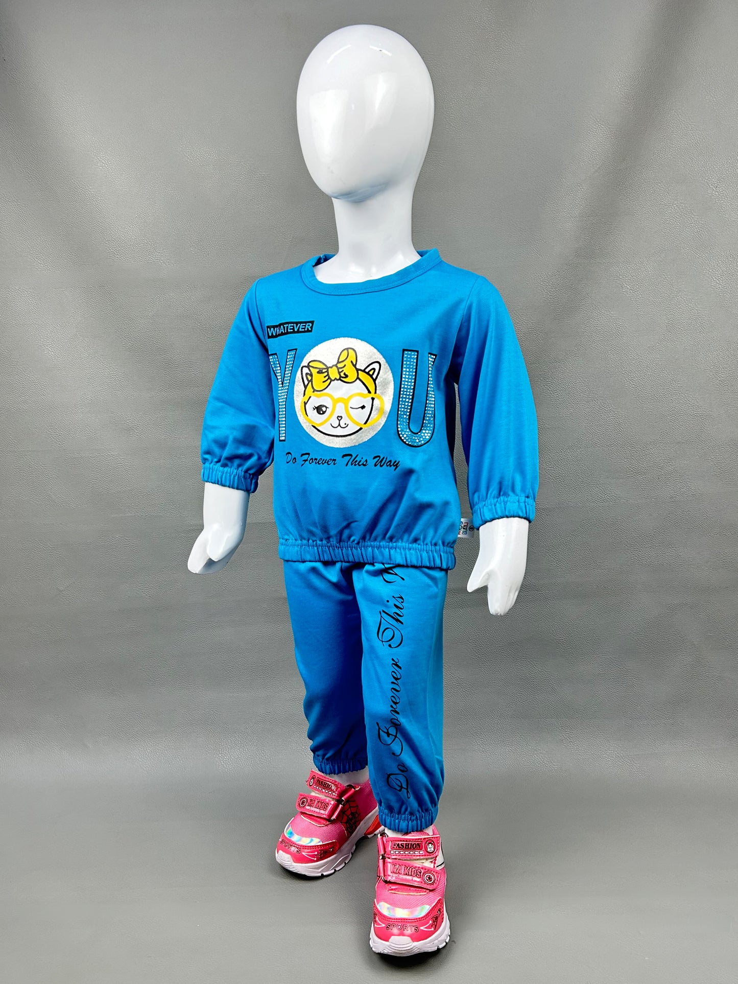 1Yr - 4Yrs Forever Blue Suit For Girls SK GS114