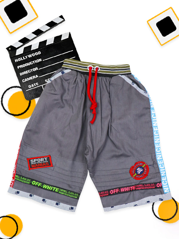 TB Boys Short 2 Yrs - 5 Yrs HB Gray
