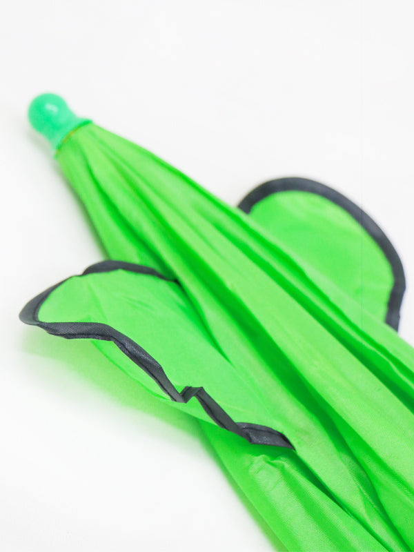 Small Kids Cartoon Umbrella Green KU02