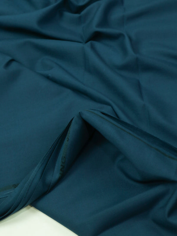 Men's Unstitched Kameez Shalwar Fabric Plain Sea Blue MUF92