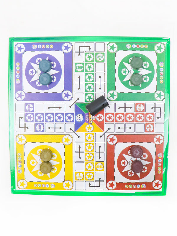 2 in 1 LUDO + Crorepati Set - 12" x 12"