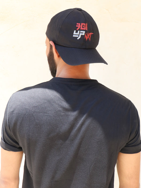 Men's Black Basic P-Cap 01 - Multidesign