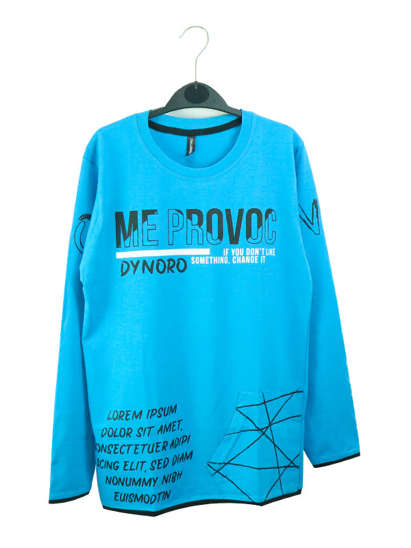 ATT Boys T-Shirt 13 Yrs - 17 Yrs Provoc Blue