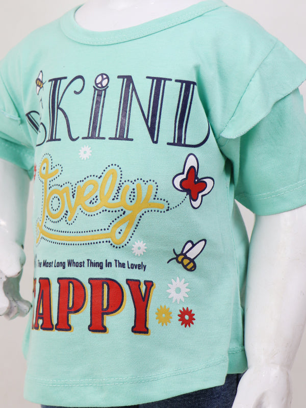 WG02 Girls Suit 1.5Yr - 4Yrs Lovely Sea Green
