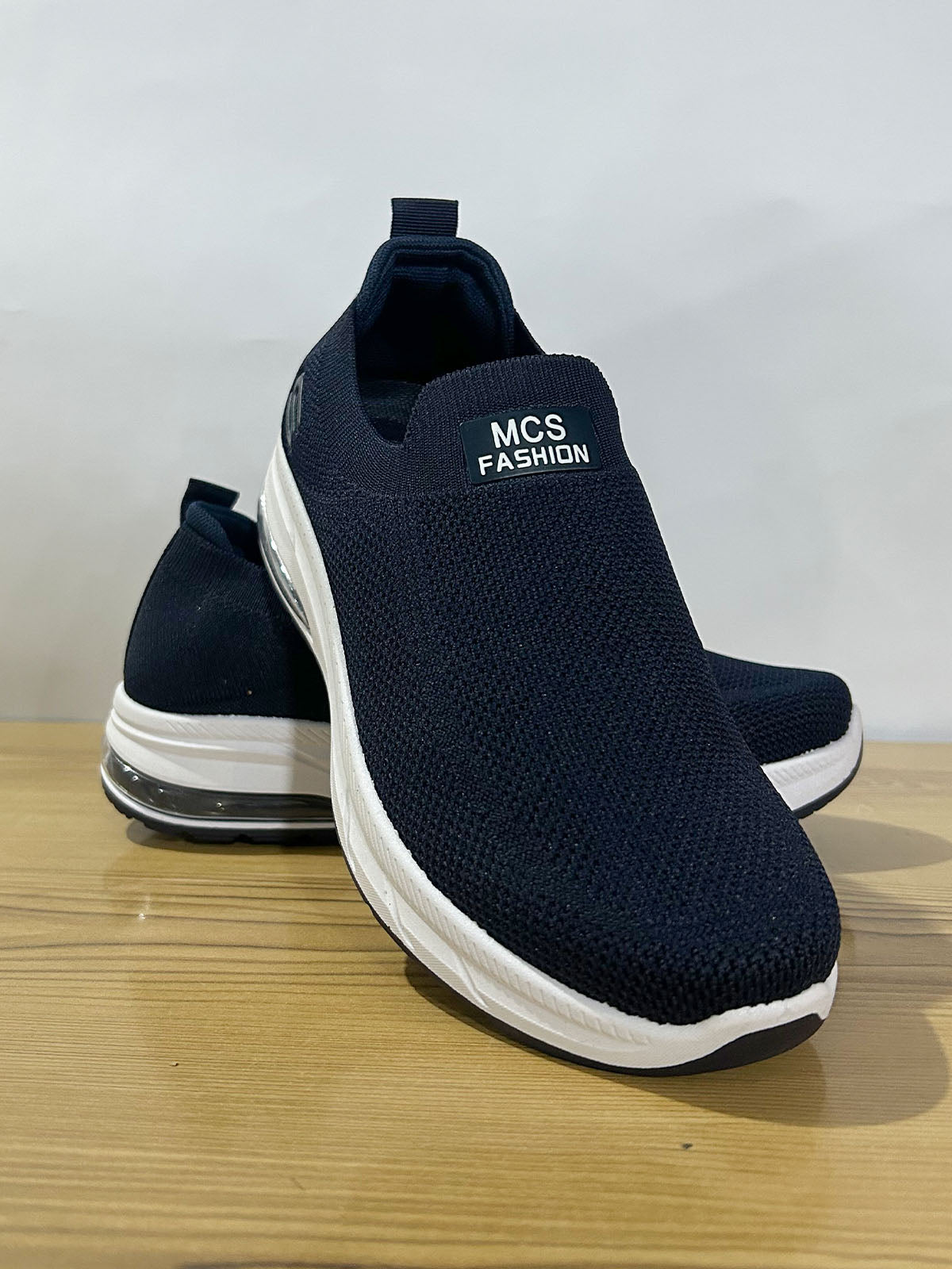 MCS Dark Blue Casual Sneakers For Men MJS221