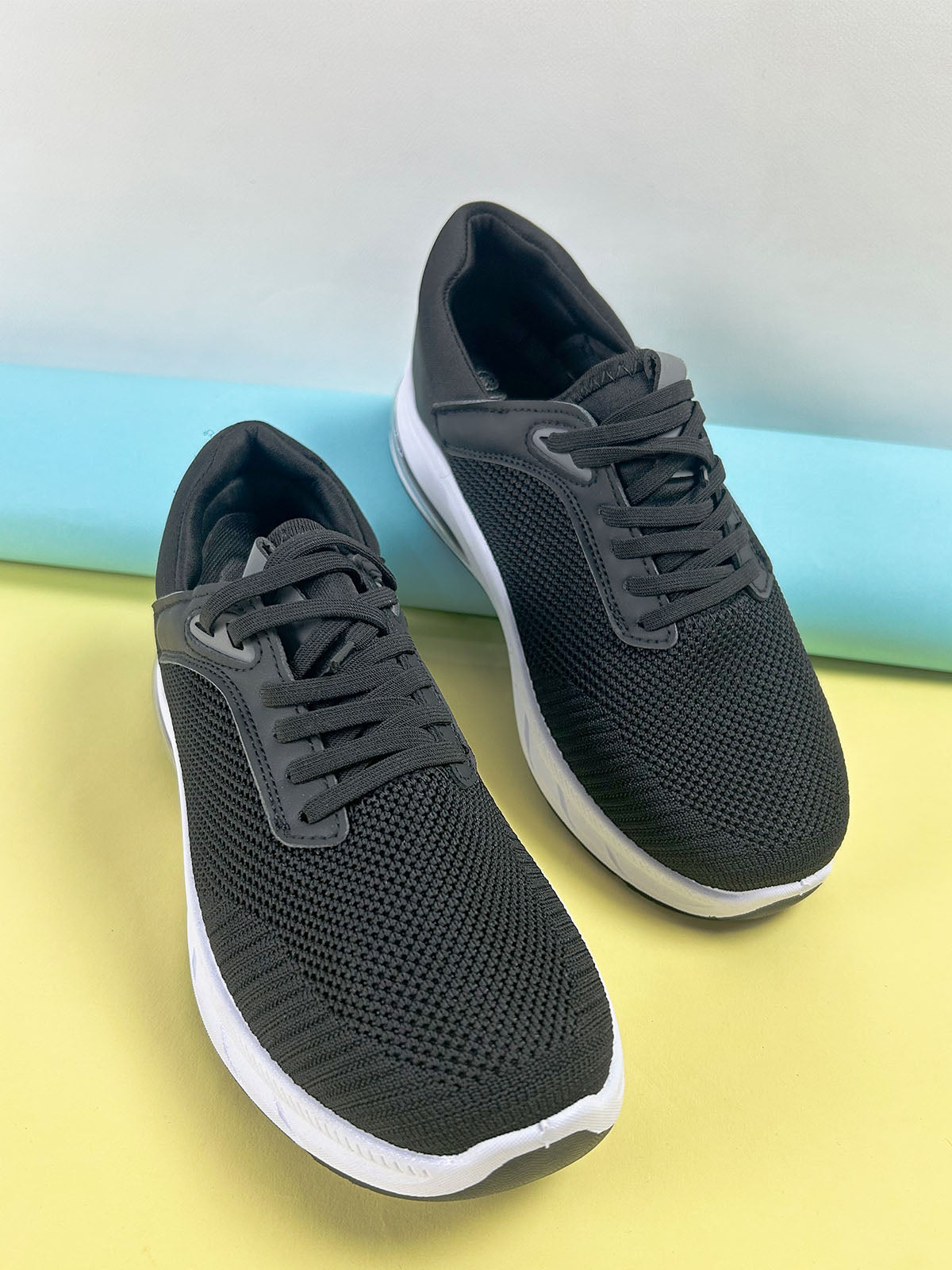 Black Casual Sneakers For Men MJS224