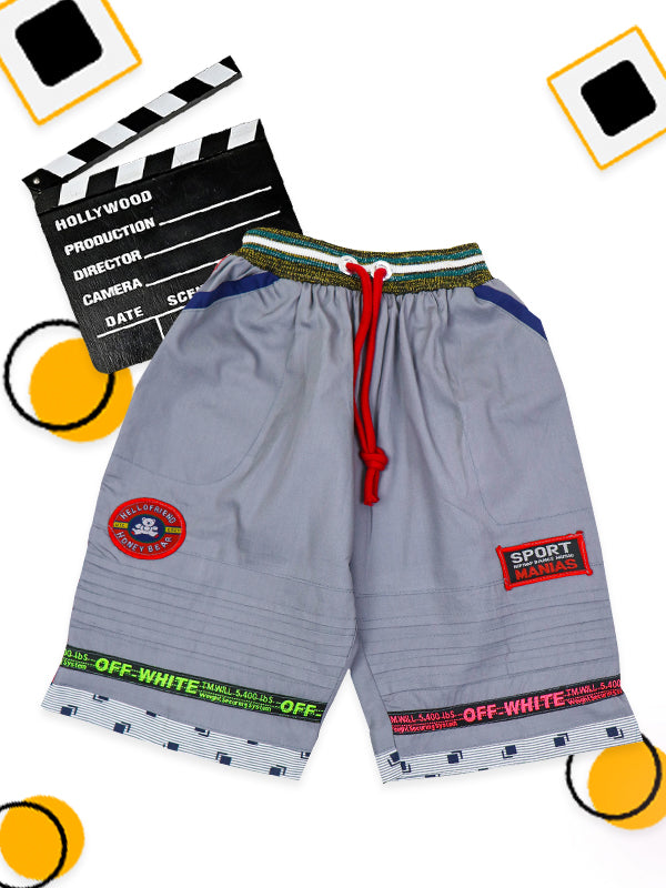 TB Boys Short 2 Yrs - 5 Yrs HB Cadet Gray