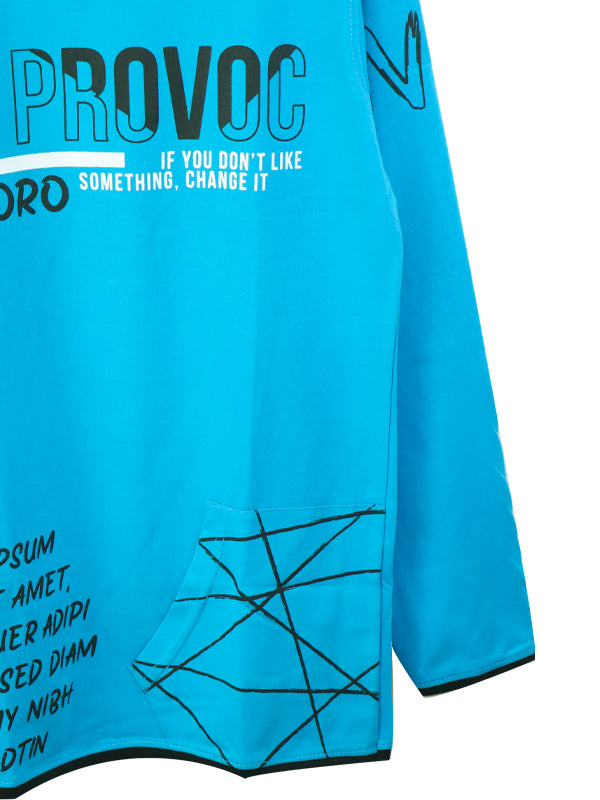 ATT Boys T-Shirt 13 Yrs - 17 Yrs Provoc Blue