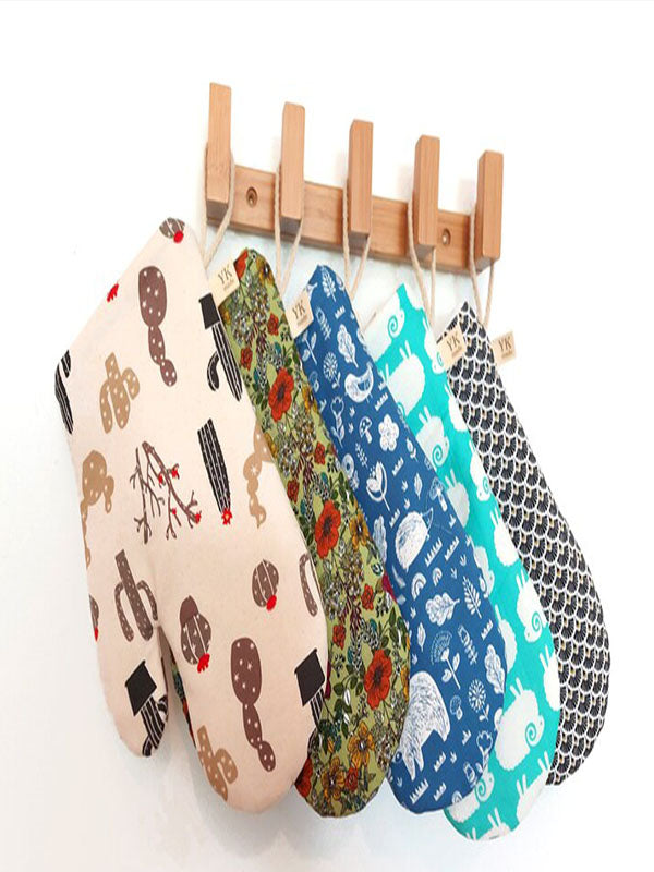 Baking Gloves - Multicolor & Multidesign