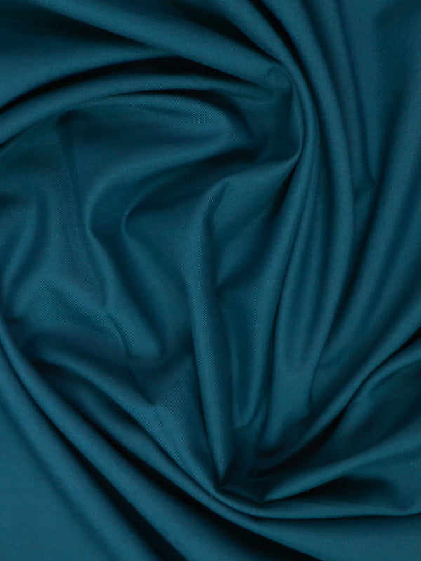 Men's Unstitched Kameez Shalwar Fabric Plain Sea Blue MUF92