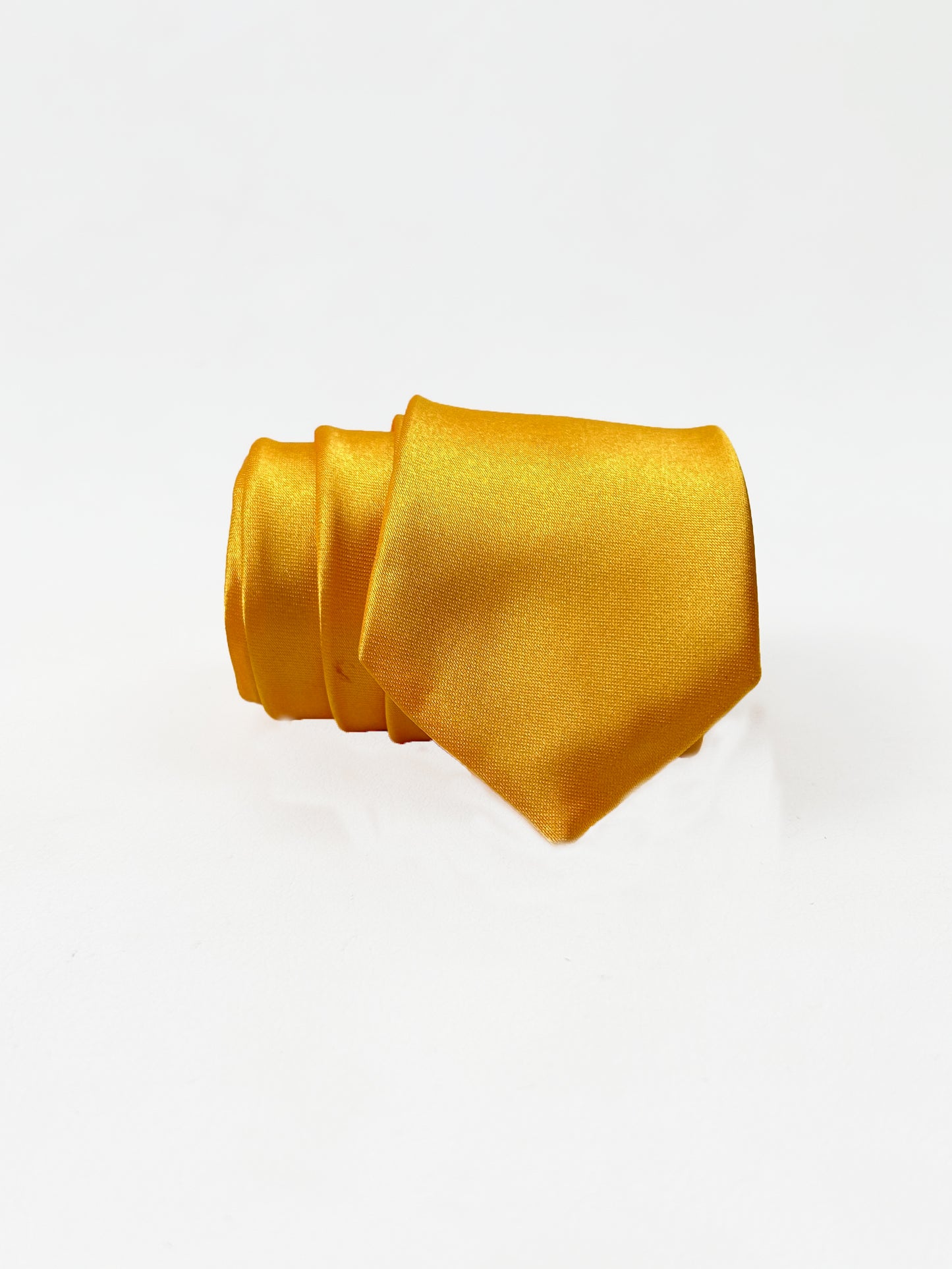 D Yellow Pencil Tie Thin Formal Party Wear MPT07