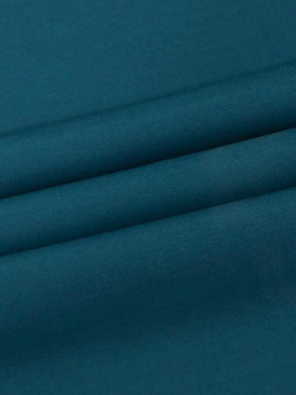 Men's Unstitched Kameez Shalwar Fabric Plain Sea Blue MUF92