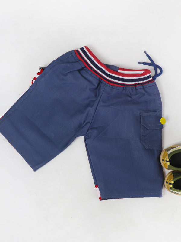 BCS02 TG Boys Cotton Short 1.5Yrs - 4Yrs Blue