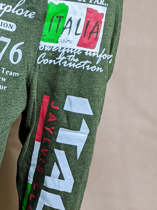 4Yrs - 9Yrs Italy Green Trouser For Boys BT25