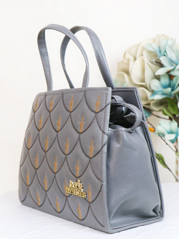 WHB53 Women's Handbag Grey