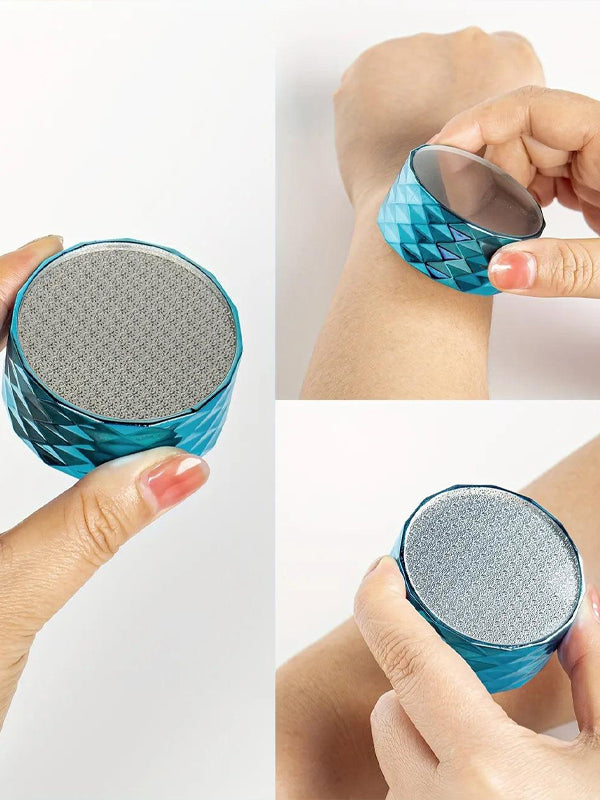 3 In 1 Double Sided Nano Sanding Skinning Feet & Nail Sharpener Multicolor