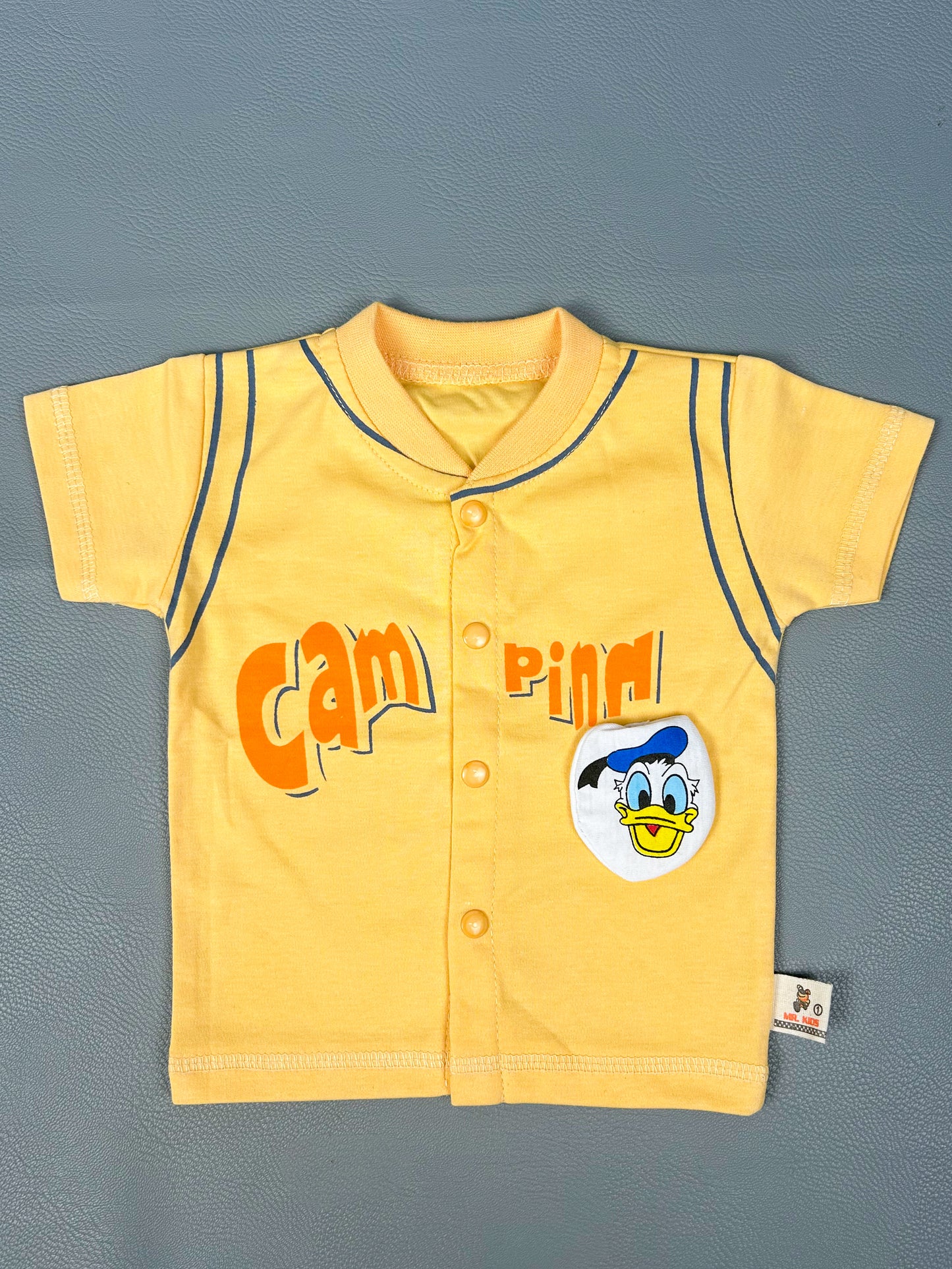 3Mth - 9Mth Camping Yellow Baba Suit For Newborns FG NBS311