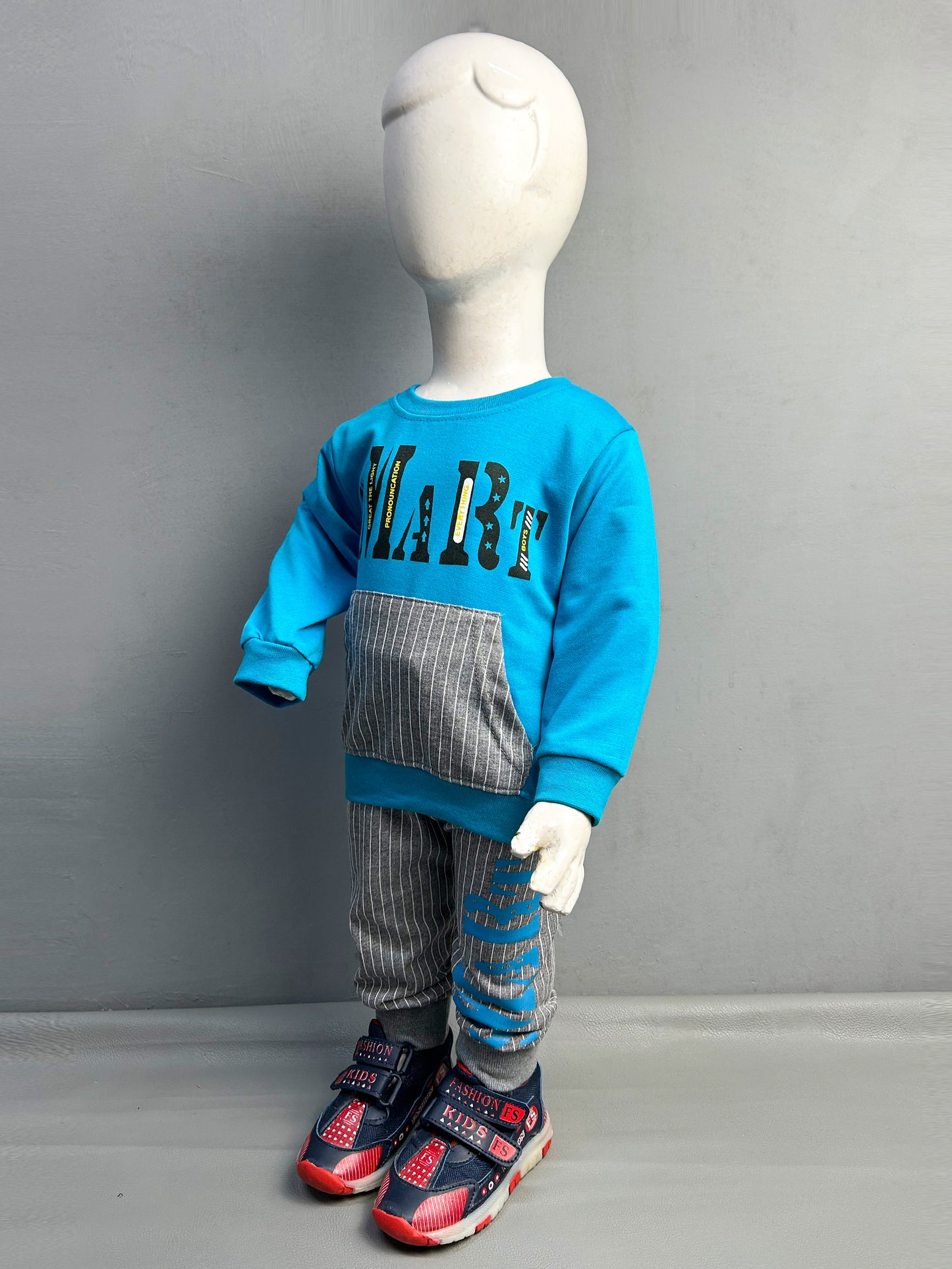 1Yr - 4Yrs Smart Sea Blue Suit For Kids SK BS131
