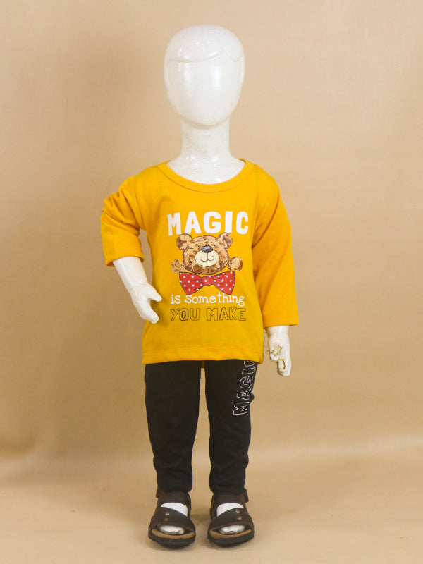 1Yr - 4Yrs Magic Yellow Suit For Kids RG BS68