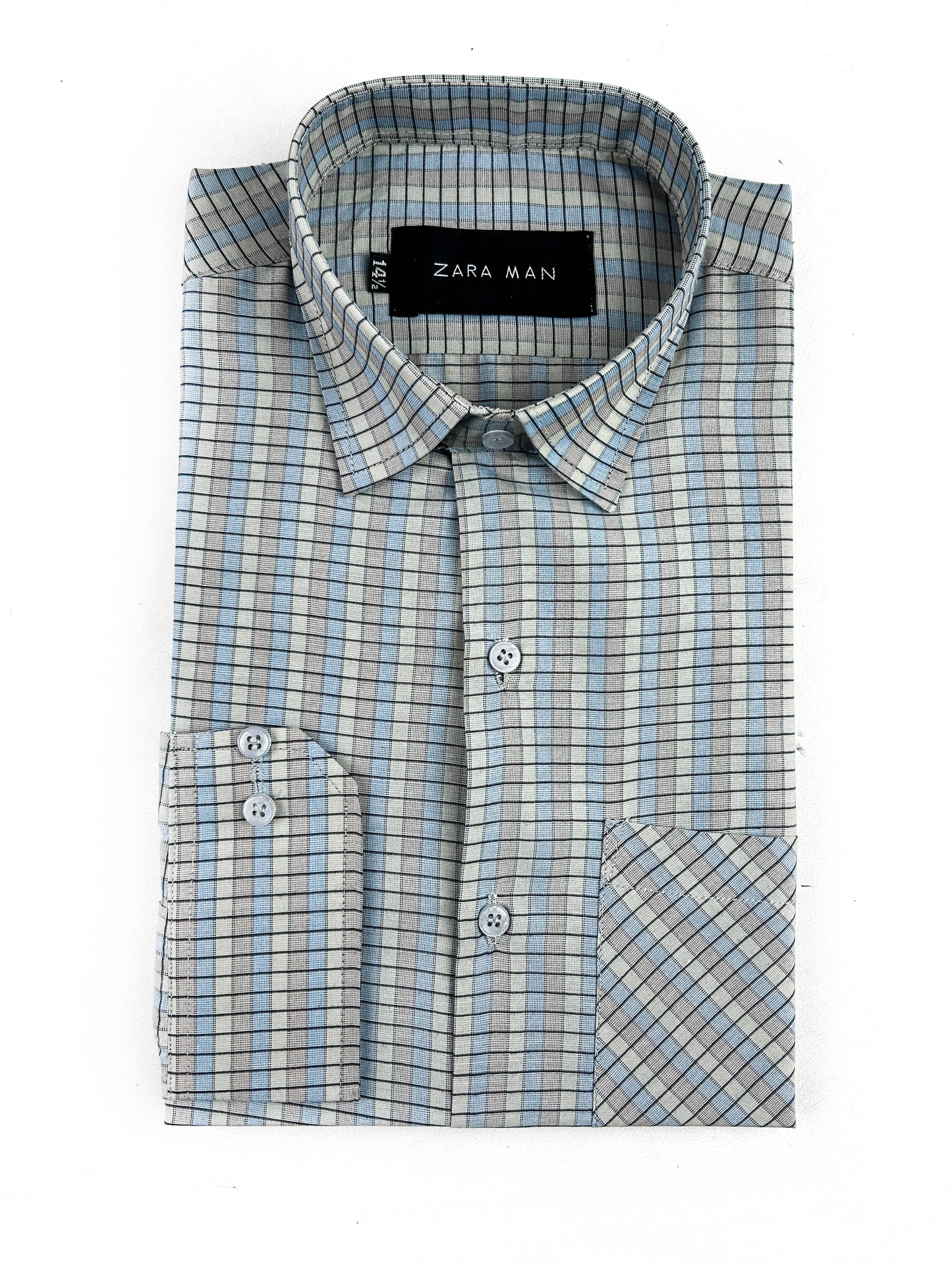 RGB Checks Formal Dress Shirt For Men MFS328