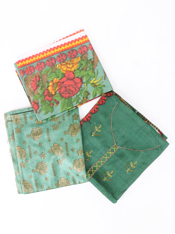 3Pcs Unstitched Digital Printed Lawn Suit For Women 28