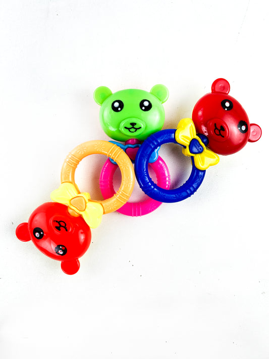 Pack Of 3 Baby Rattles Toys