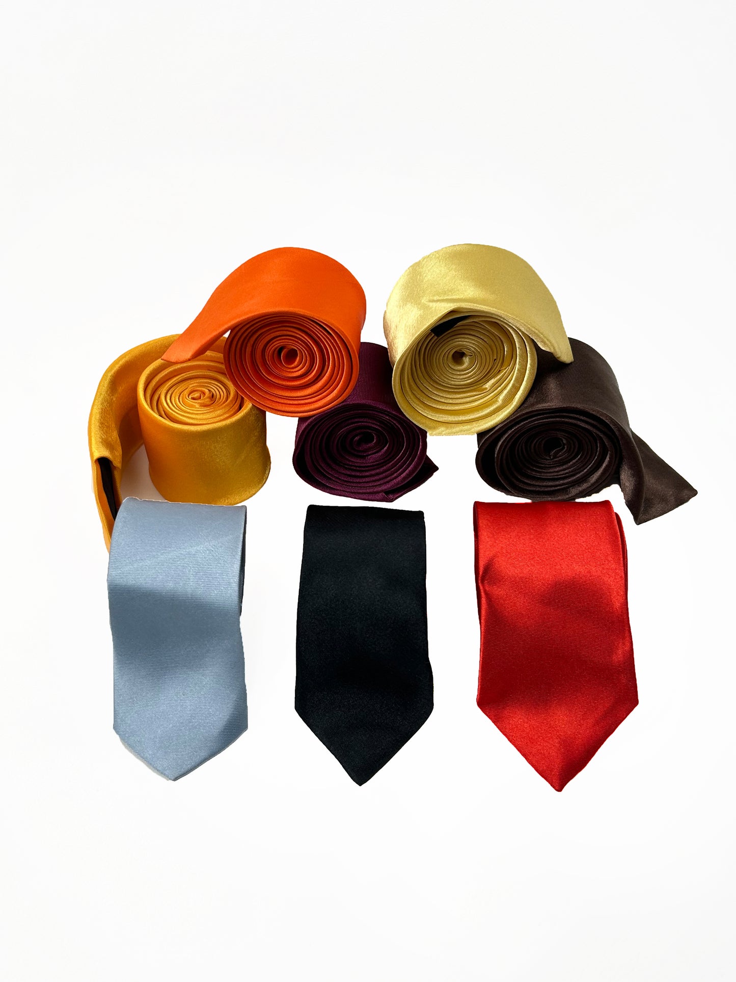 D Yellow Pencil Tie Thin Formal Party Wear MPT07