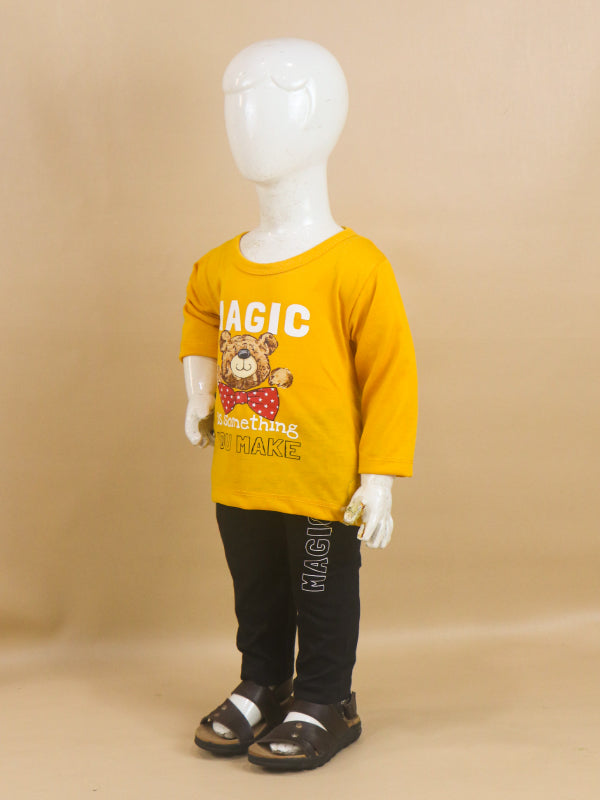 1Yr - 4Yrs Magic Yellow Suit For Kids RG BS68