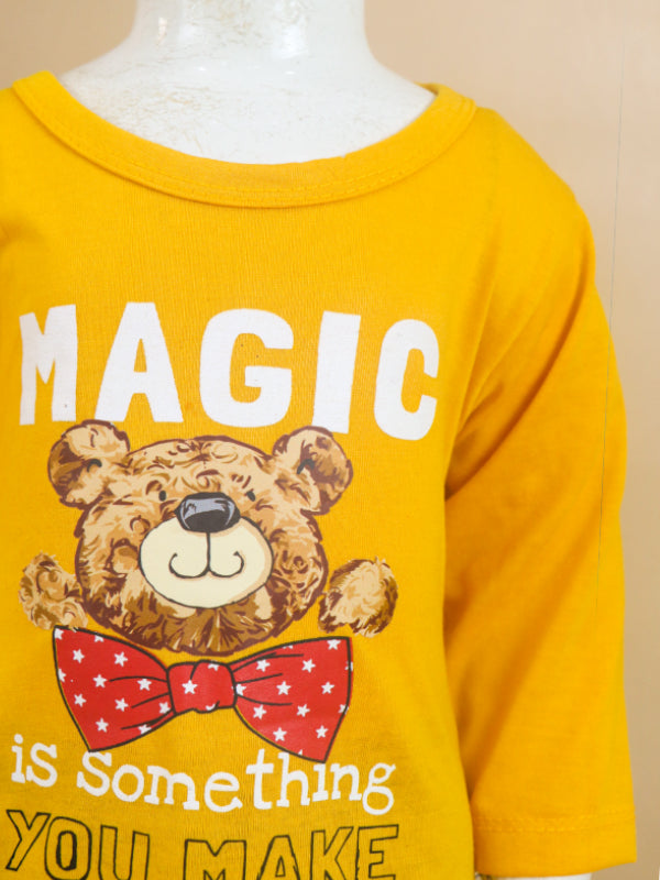 1Yr - 4Yrs Magic Yellow Suit For Kids RG BS68