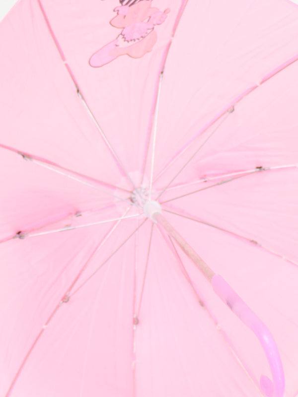 Small Kids Cartoon Umbrella Light Pink KU02
