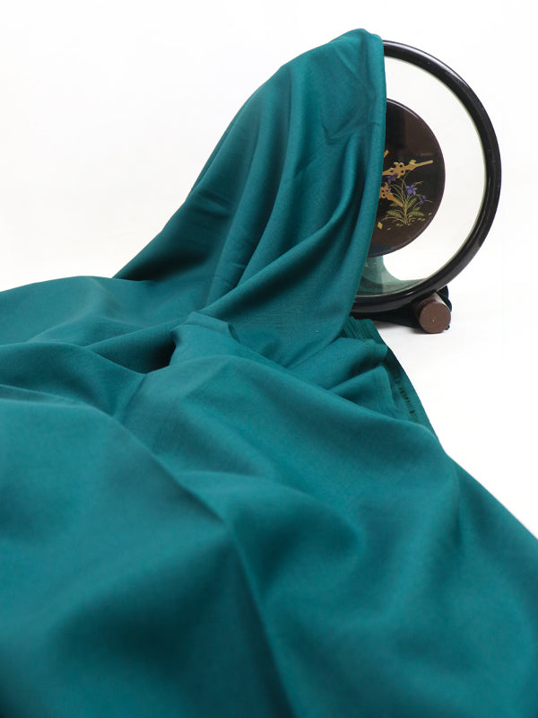 Men's Unstitched Kameez Shalwar Fabric Plain Sea Green MUF02