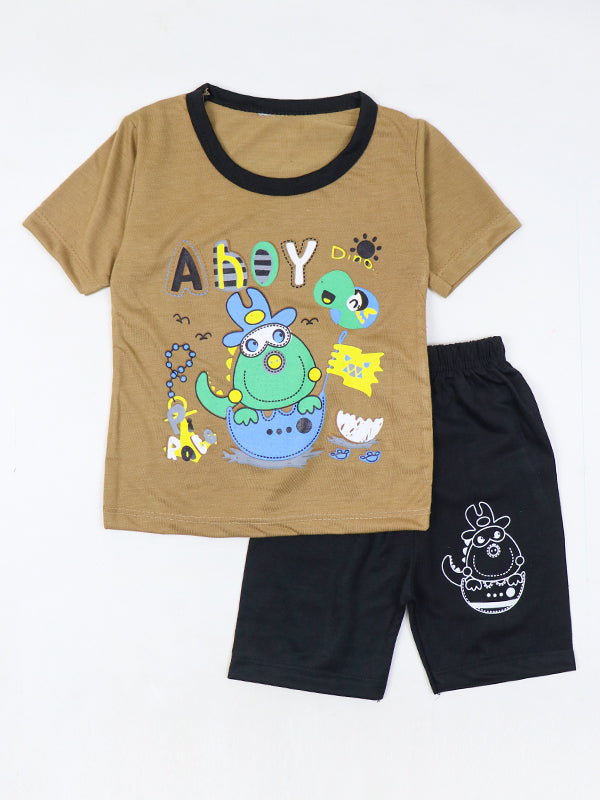 RG Kids Suit 1Yr - 4Yrs Ahoy Brown
